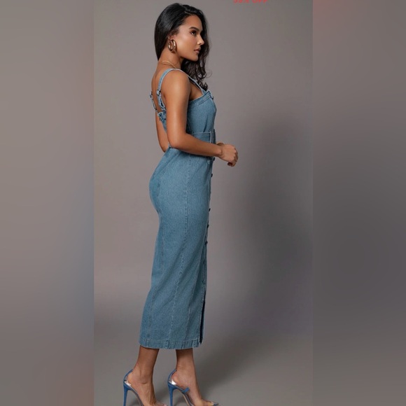 Jluxlabel denim dress - Picture 3 of 5